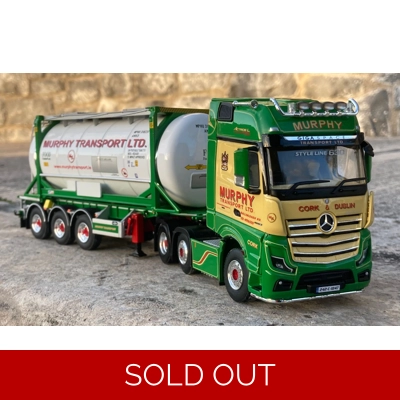 Pre-Order Deposit Only WSI TRUCK 1.50  Murphy Transport Ltd - Mercedes Actros 2563 and ISO Tanker title=